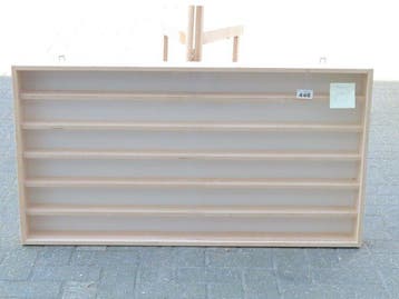 Heins - Vitrine - Vitrine 110x56x10 cm, 5 étagères, portes