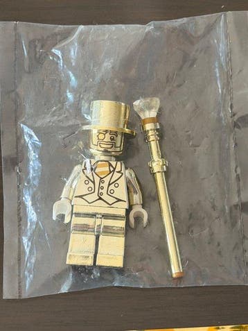 Lego Minifiguur - Minifigures - Mr gold 2805/5000, Kinderen en Baby's, Nieuw