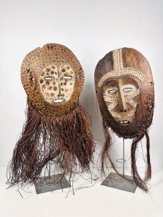 Mask - Congo (Zonder minimumprijs), Antiquités & Art, Art | Art non-occidental