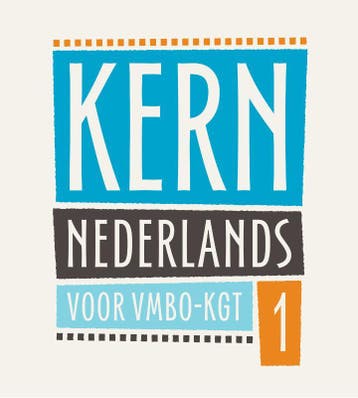 KERN Nederlands leerboek / vmbo-kgt 1 9789492000545, Boeken, Verzenden, Zo goed als nieuw, Mariska Jeuring