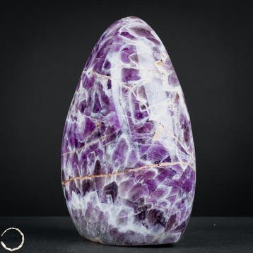 Natuurlijke Chevron-amethist Freiform, Bolivië- 2427.66 g