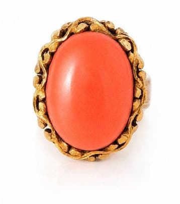 Statement ring - 18 karaat Geel goud