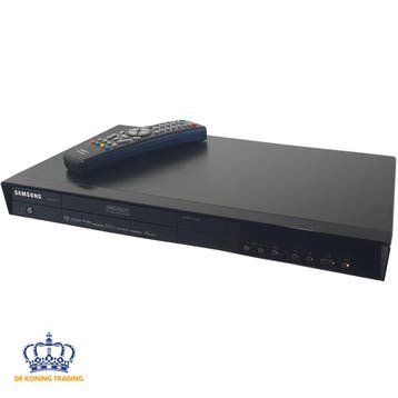 Samsung DVD-R155 | DVD Recorder | DVD Speler HDMI | CD Spele, Zo goed als nieuw, Dvd-recorder, Samsung