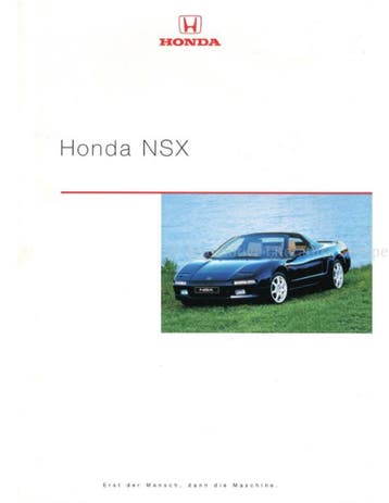 1999 HONDA NSX BROCHURE DUITS, Ophalen of Verzenden, Nieuw