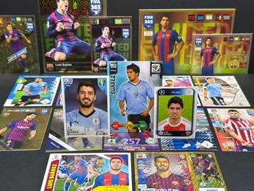 Panini - Luis Suárez - 20x Stickers & Cards - Ajax / FC
