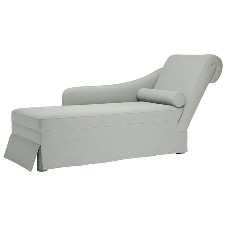 vidaXL Chaise longue met bolster&rechterarmleuning fluweel, Maison & Meubles, Canapés | Sofas & Chaises Longues, Envoi