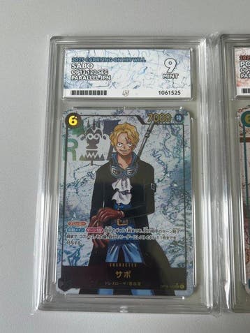 Bandai - 2 Graded card - One Piece - POrtgas D Ace and Sabo, Nieuw
