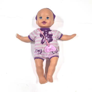 Vintage Mattel babypop met zacht lijf en speen, 2011, Kinderen en Baby's, Verzenden, Nieuw