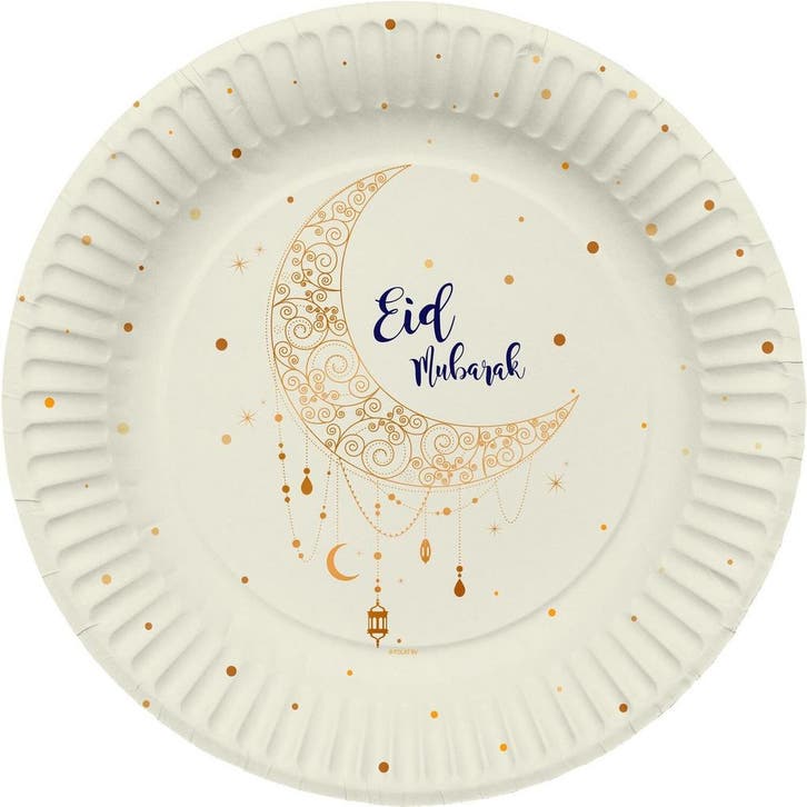 Ramadan Borden 23cm 8st, Hobby en Vrije tijd, Feestartikelen, Nieuw, Verzenden