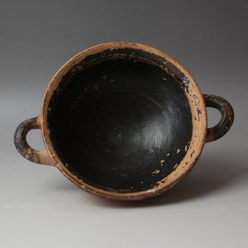 Oud-Grieks Aardewerk Kylix (Zonder minimumprijs)