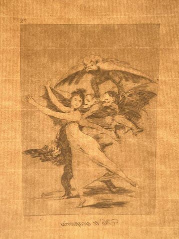 Francisco De Goya (1746-1828) - Los Caprichos - No te