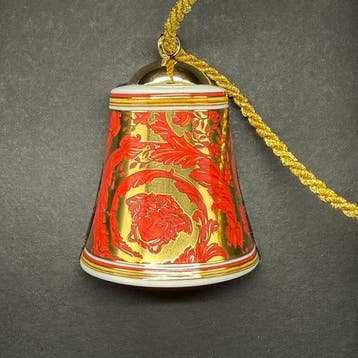 Decoratieve bel - Rosenthal - Kerstbel Medusa guirlande ROOD