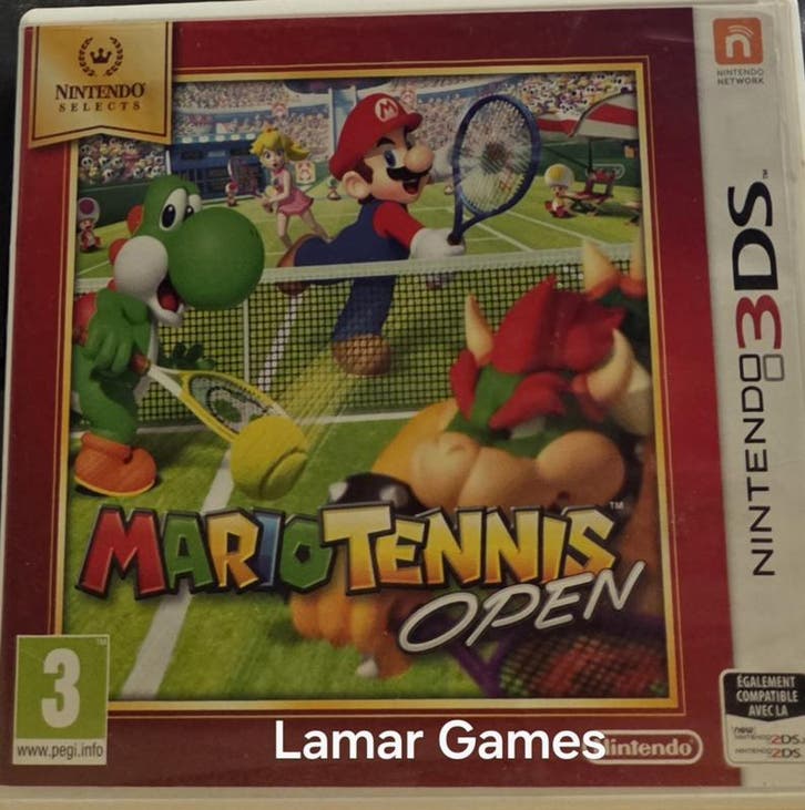 Mario Tennis Open (3DS tweedehands game), Games en Spelcomputers, Games | Nintendo 2DS en 3DS, Ophalen of Verzenden
