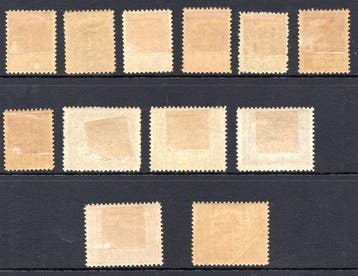 Levant (Pools postkantoor) 1919 - Consulaatpost in, Gestempeld