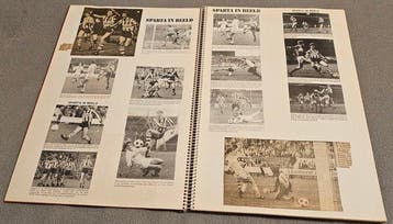Album krantenknipsel Sparta - 1980, Nieuw