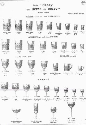 Baccarat - Flûte à champagne - Cristal - modèle Nancy forme
