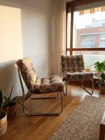 IKEA - Gillis Lundgren - Fauteuil (2) - Pixi - Textile,