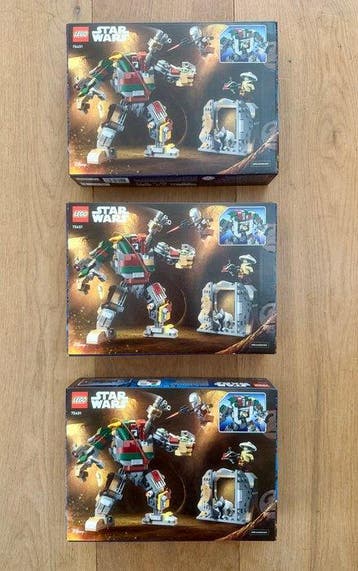 Lego Set - 3 x 75451 - Star Wars - Hutt Palace Sentry Droid, Kinderen en Baby's, Nieuw