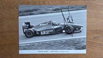 Gerhard Berger - 1994 Ferrari - 1994 - Photographie, Nieuw