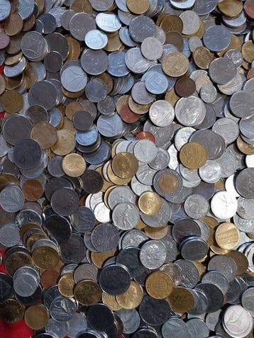 Italië, Republiek - Lotto di monete italiane - più di 8,5 kg