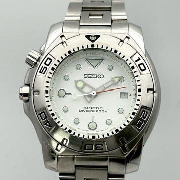 Seiko - Kinetic Diver - Zonder minimumprijs - 5M62-0AY0 -