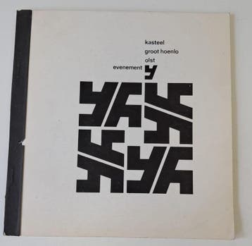 Kasteel Groot Hoenlo Evenement Y (1969) Kunst Manifestatie Y, Boeken, Verzenden, Nieuw