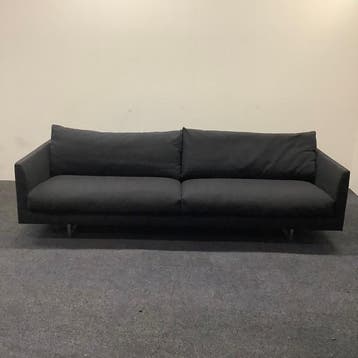 Montis Axel bank, 265 cm breed, zwarte stoffering
