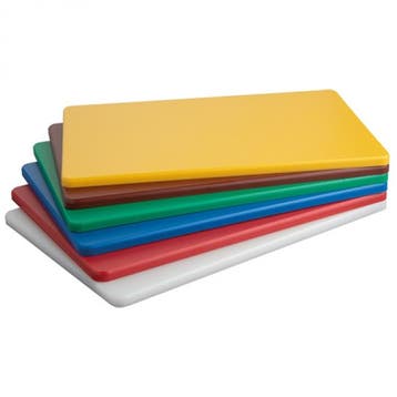 Snijplankenset | HDPE | Meerdere Kleuren |  HACCP | 6 Stuks, Verzenden, Nieuw in verpakking