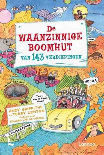 De waanzinnige boomhut van 143 verdiepingen / De waanzinnige, Verzenden, Andy Griffiths