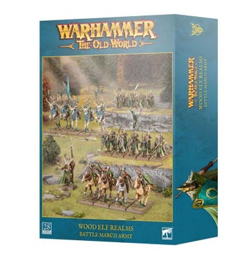 Wood Elf Realms Battle March Army (warhammer nieuw), Ophalen of Verzenden