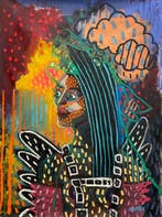 PAUL Hunter Speagle - Two Spirited (XL), Antiek en Kunst, Kunst | Schilderijen | Modern