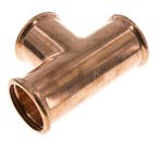Raccord en T à sertir - 54mm Femelle - Alliage de cuivre, Bricolage & Construction, Verzenden