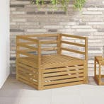 vidaXL Buitensofa Wit, Verzenden, Nieuw