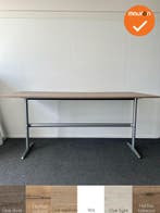 Ahrend Bartafel - 240x120cm - zilvergrijs onderstel - met bl, Vergader- of Presentatieruimte, Ophalen of Verzenden, Gebruikt, Tafel