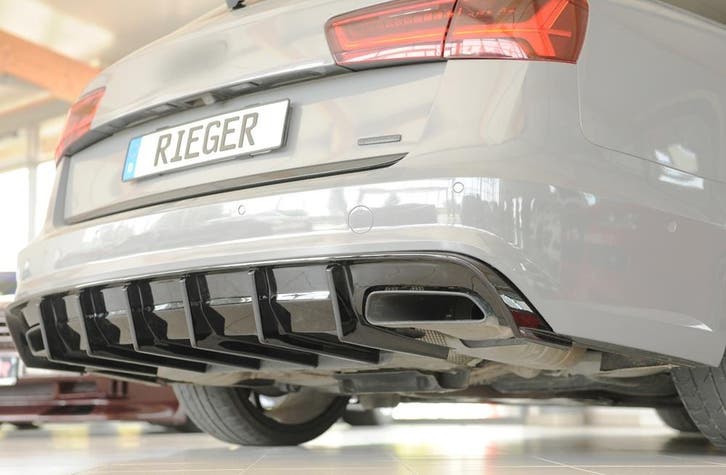 Aggressive Diffuser V.2 voor Audi A6 C7.5 Facelift S-line Se, Autos : Divers, Tuning & Styling, Enlèvement ou Envoi