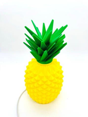 Tafellamp - Plastic - ananas