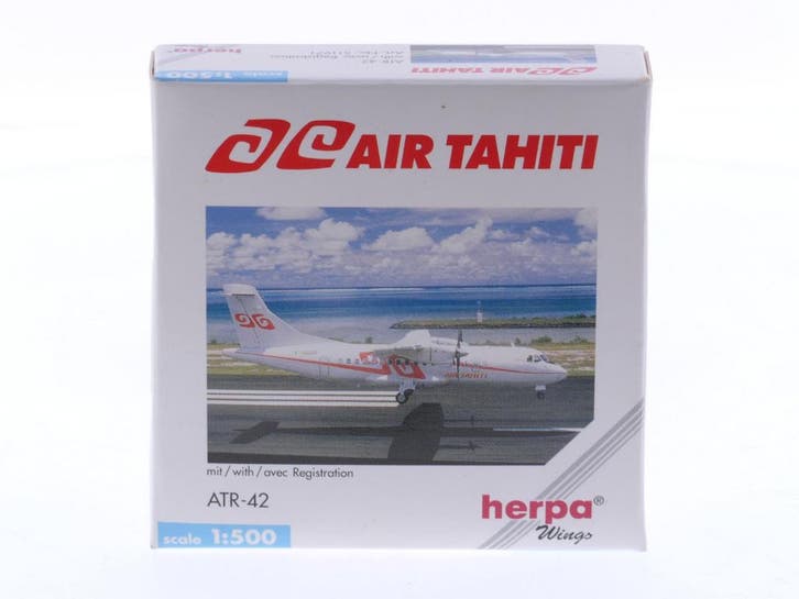 Schaal 1:500 Herpa 511971 Air Tahiti ATR-42 Reg. F-OHJB #..., Hobby & Loisirs créatifs, Modélisme | Avions & Hélicoptères, Enlèvement ou Envoi