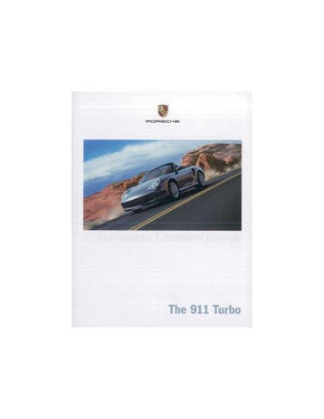 2004 PORSCHE 911 TURBO BROCHURE ENGELS (USA), Ophalen of Verzenden