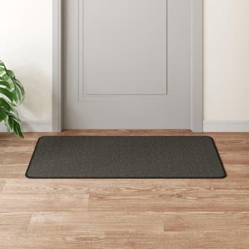 vidaXL Tapijtloper 50x100 cm sisal-look antracietkleurig, Verzenden