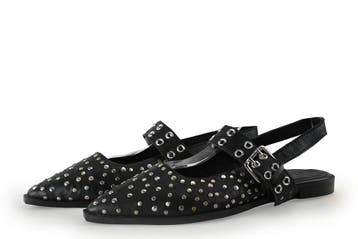 Sacha Slingbacks in maat 39 Zwart, Kleding | Dames, Verzenden, Zwart, Zo goed als nieuw, Sacha