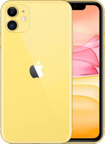 nieuwstaat Apple IPhone 11 (2019) 64GB geel + 12 maanden, Télécoms, Téléphonie mobile | Apple iPhone, Ophalen of Verzenden
