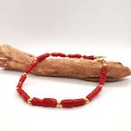 Koraal - Zilver - Armband - ambachtelijke verwerking