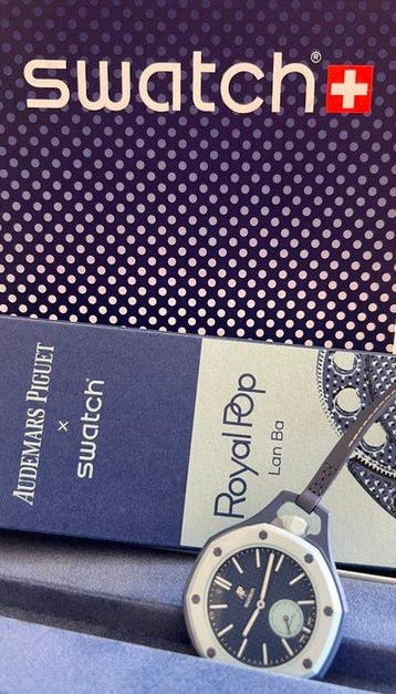 Swatch Royal Pop - Swatch × Audemars Piguet LAN BA -