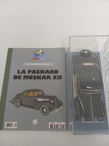 Moulinsart 1:24 - Voiture miniature - Tintin – La Packard de