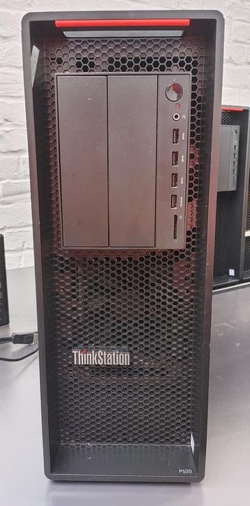 Lenovo P520 GameStation - GeForce RTX 5060 - 32GB RAM, Intel Xeon W-2135, 32 GB, 500GB, Refurbished