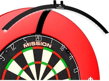 Mission - Torus 100 - Led Dartbord Verlichting, Ophalen of Verzenden, Dartbord