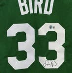 NBA - Larry Bird - Groene Aangepaste Basketbalstatistieken