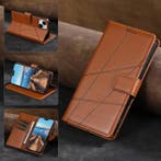 iPhone 14 Pro Flip Case Portefeuille - Wallet Cover Leer, Telecommunicatie, Verzenden, Nieuw