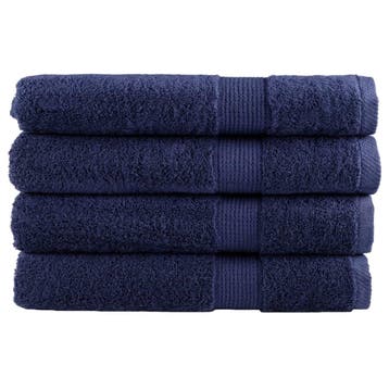 vidaXL Saunadoeken SOLUND 4 st 600 g/m² 80x200 cm, Verzenden