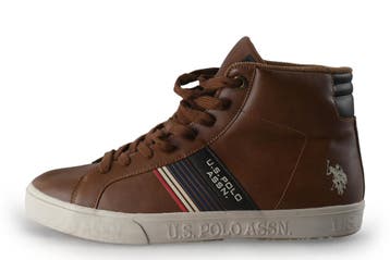 Polo Ralph Lauren Hoge sneakers in maat 43 Bruin, Kleding | Heren, Schoenen, Bruin, Verzenden, Sneakers, Polo Ralph Lauren
